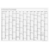 Plakatkalender Mod. young design 2026 | 860×610 mm